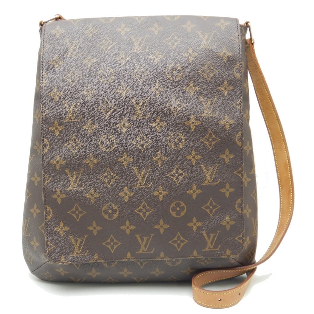 Louis Vuitton Monogram Musette Brown Shoulder Bag